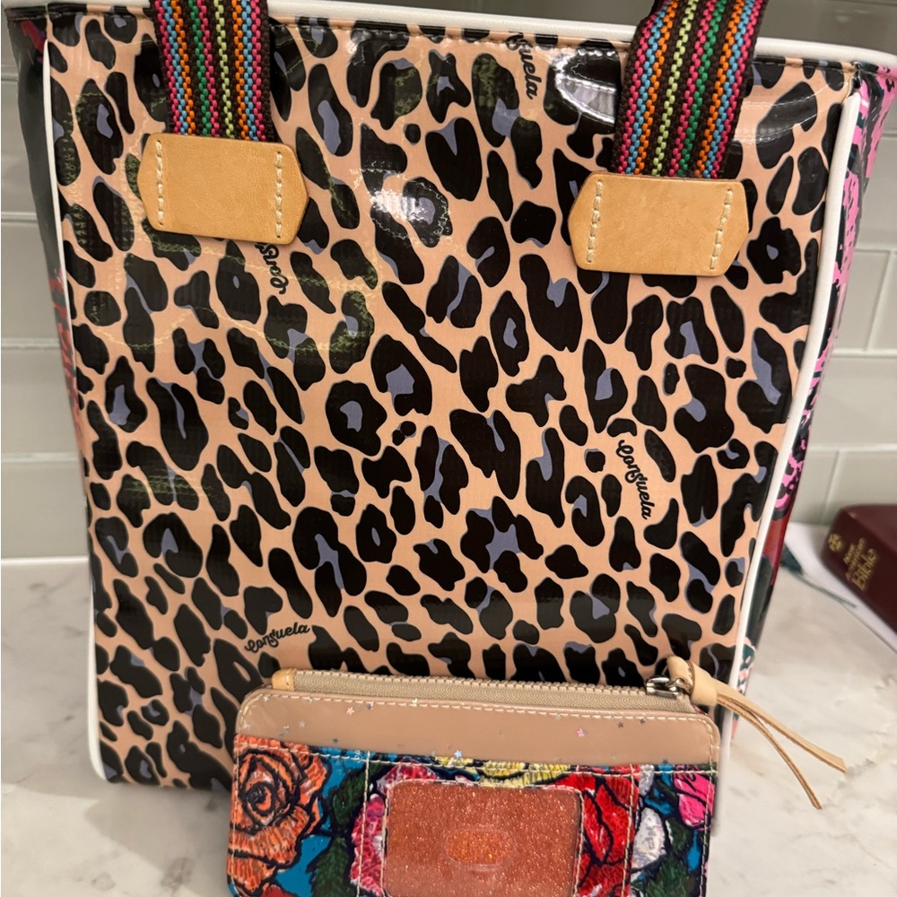 Consuela multicolor, tote bag vibrant like new wallet has been sold!